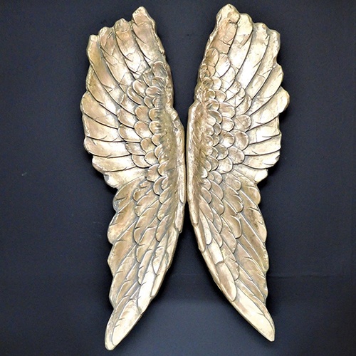 Extra Large Gold Wall Mounted Wings - Chic Interior